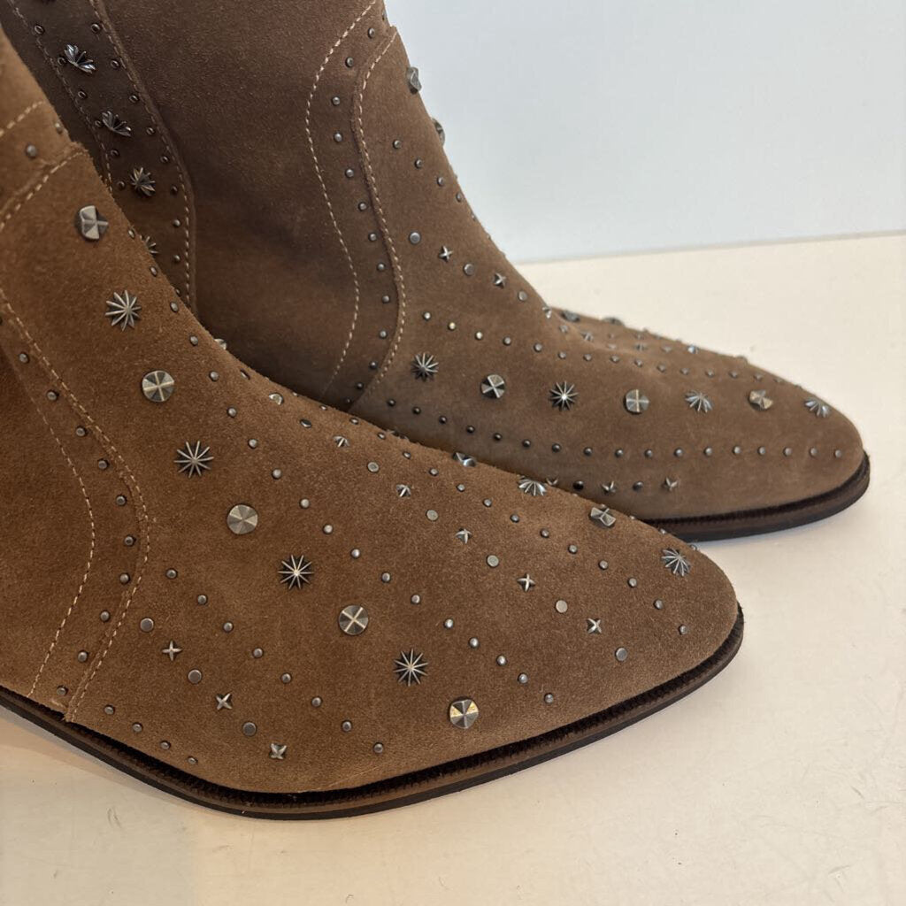 Suede Studded