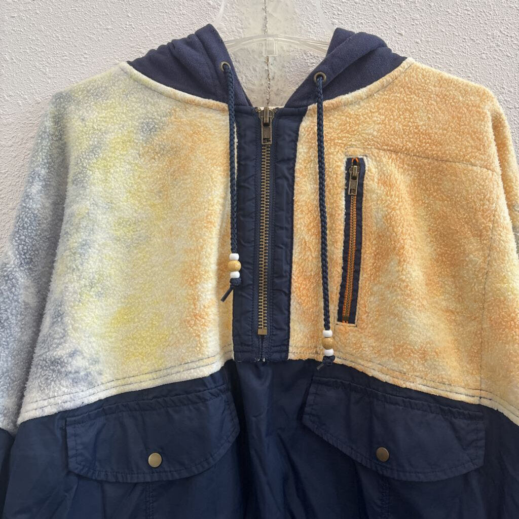quarter zip fuzzy