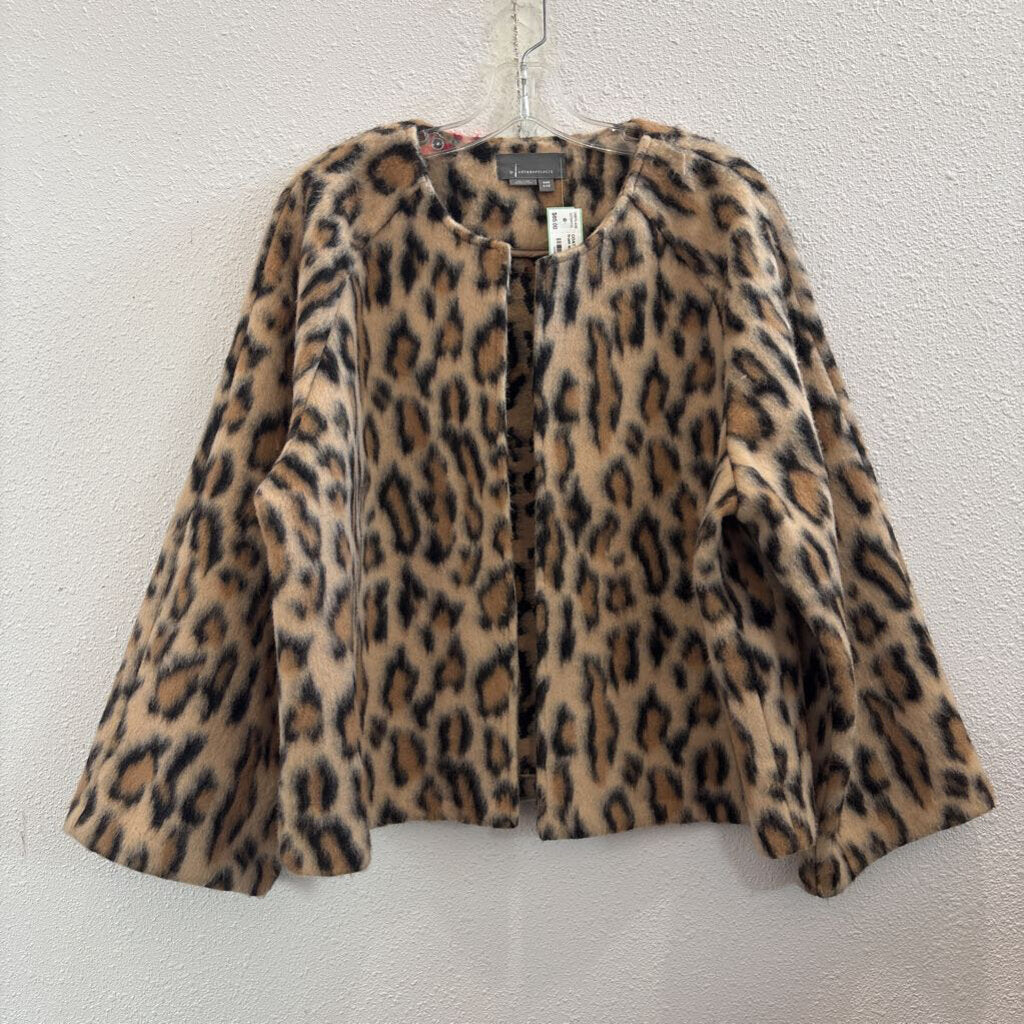 open front leopard