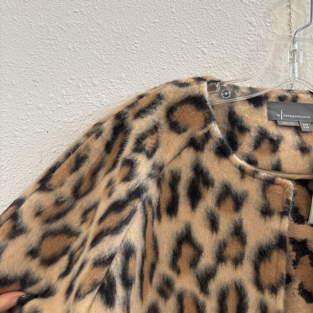 open front leopard