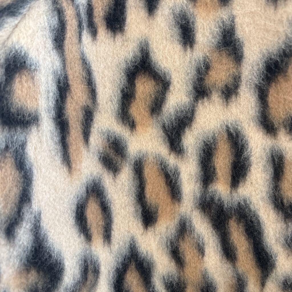 open front leopard