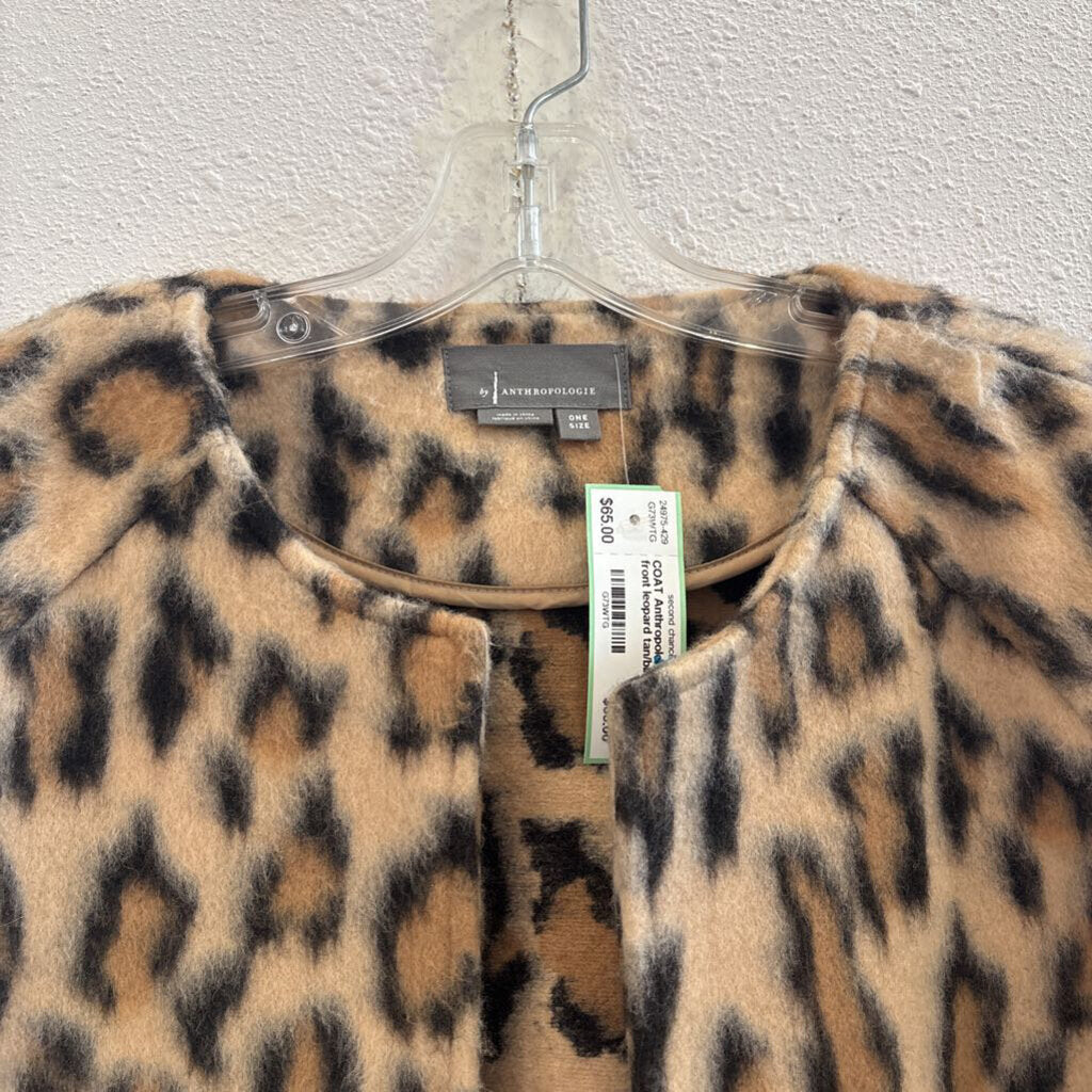 open front leopard
