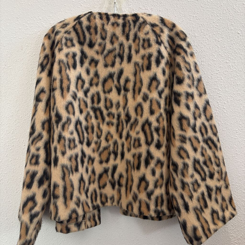 open front leopard