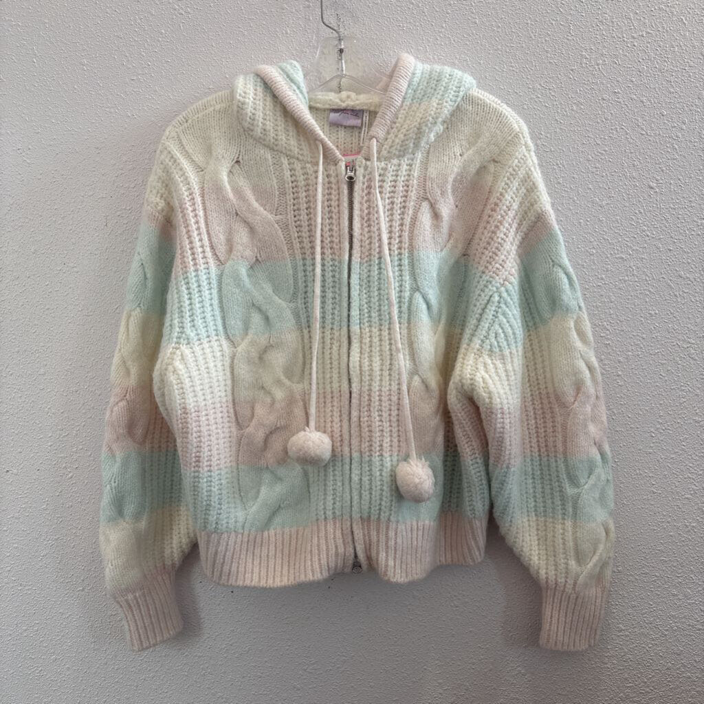 hooded/zip