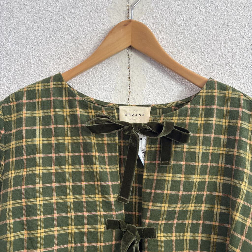 plaid/tie